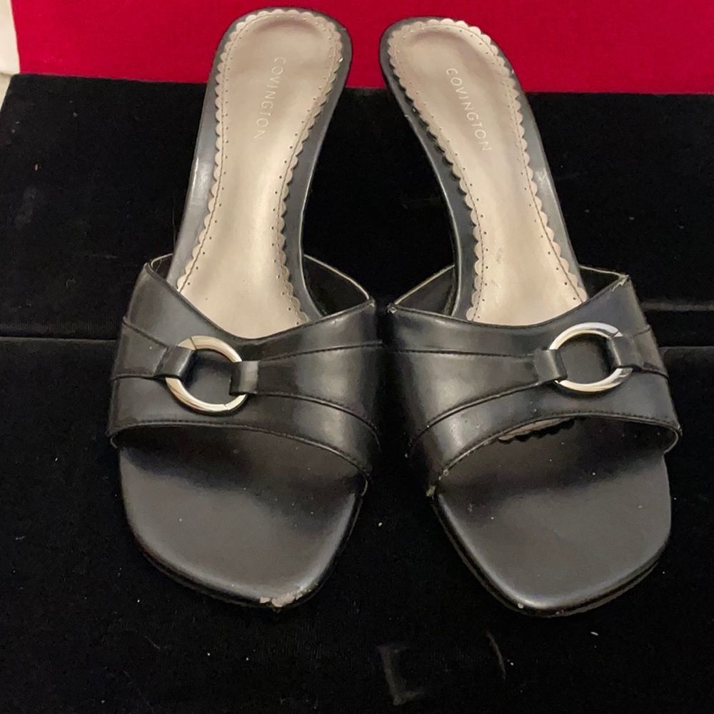 Covington Starla black sandal